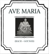 AVE MARIA (GOUNOD) in Bb Orchestra sheet music cover